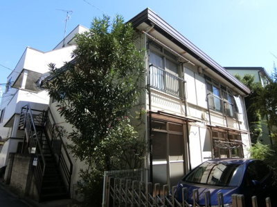 【外観】 | 飯塚ハウス | 新丸子駅徒歩5分の駅近アパート♪