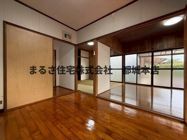 植村貸家のバルコニー