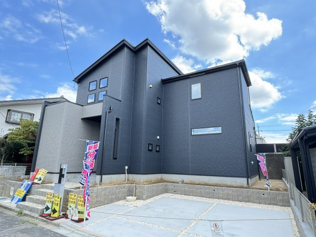 柏市豊四季新築戸建【柏第二小学校：3分】の外観|完成済み内覧可能です！