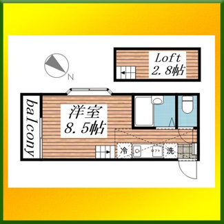 【間取り】 | ハイムシブヤ