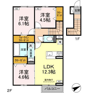 【間取り】 | プランドール　イサコ
