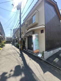 【前面道路含む現地写真】 | 前道東側幅員約4.0ｍです♪