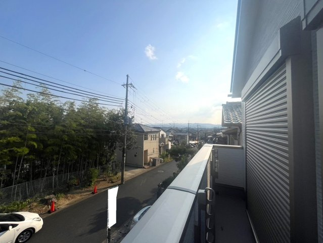 ◆限定１区画新築分譲◆南東向きオール電化仕様の３ＬＤＫ◆並列駐車２台可◆城陽富野鷺坂山の展望|物件からの眺望