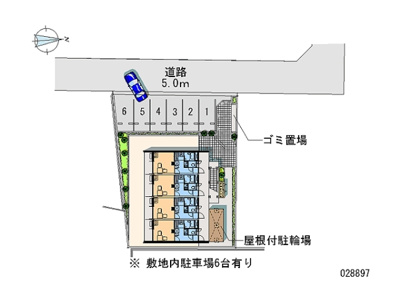 【区画図】 | メロディーベルイノⅡ