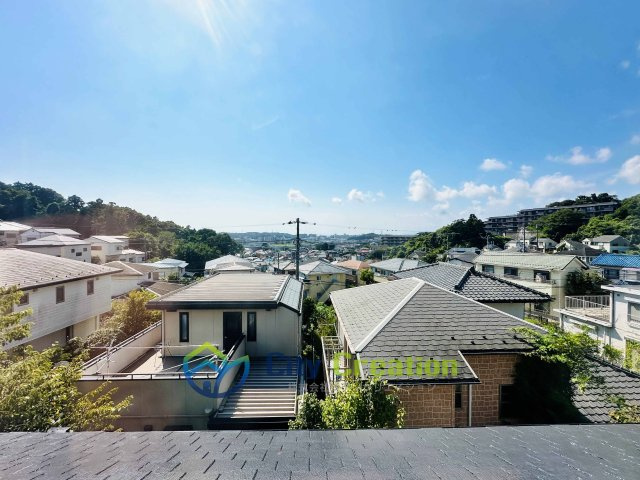 鎌倉市寺分　大型二世帯住宅の展望