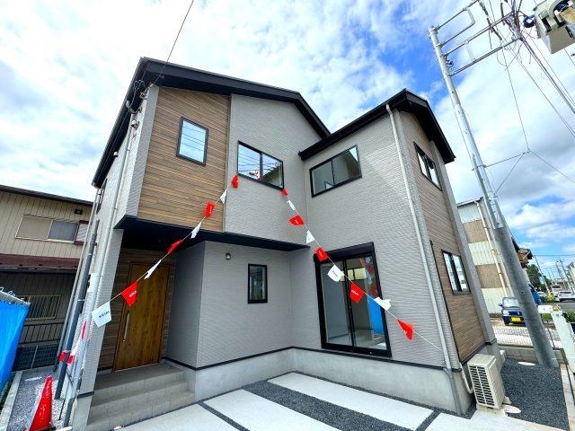 柏市十余二新築戸建（十余二４期）の外観|完成済み内覧可能です