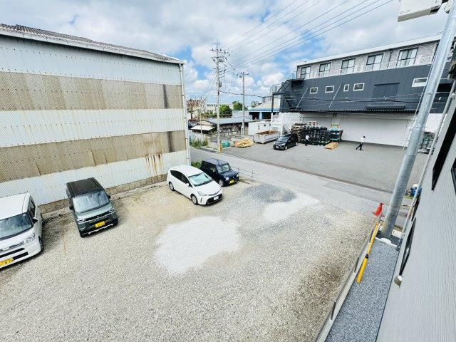 柏市十余二新築戸建（十余二４期）の展望|バルコニーより道路側眺望