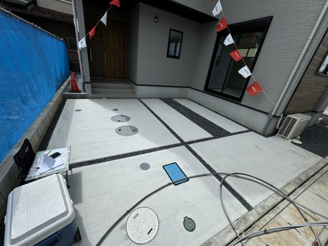 柏市十余二新築戸建（十余二４期）の駐車場|駐車スペース・並列２台駐車可