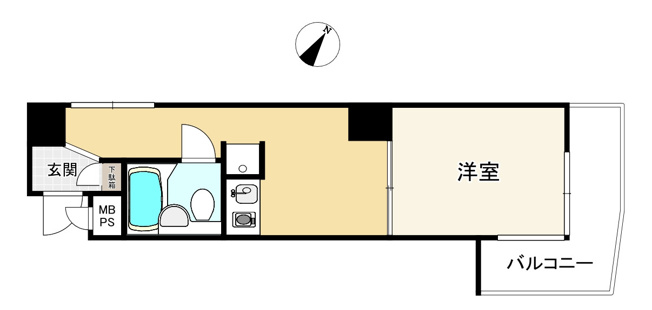 【間取り】 | ライオンズマンション上本町第2