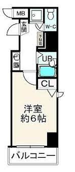 【間取り】 | PRESSANCE難波WEST