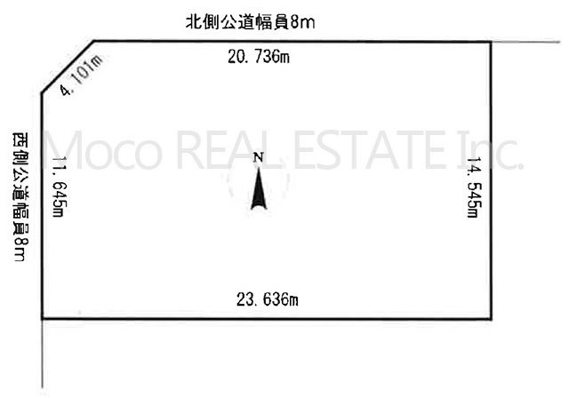 【土地図】 | 北見市緑ヶ丘土地