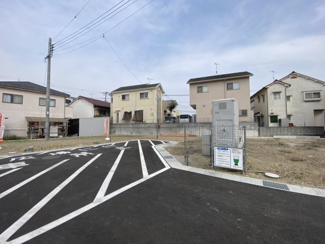 明石市北王子町建築条件無し土地の外観|現地（2025年4月）撮影