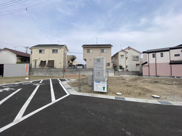 明石市北王子町建築条件無し土地の外観|現地（2025年4月）撮影