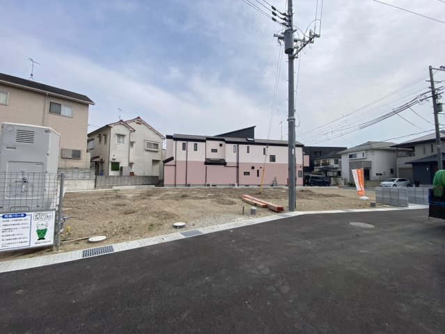 明石市北王子町建築条件無し土地の外観|現地（2025年4月）撮影