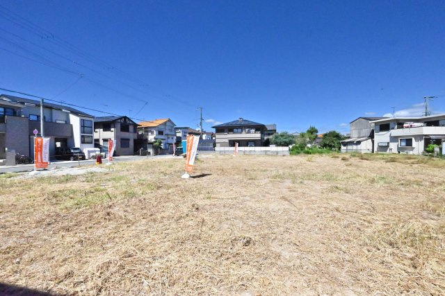 明石市北王子町建築条件無し土地の外観|現地（2024年9月）撮影