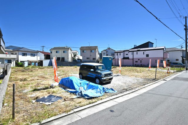 明石市北王子町建築条件無し土地の外観|現地（2024年9月）撮影