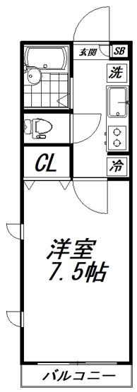 【間取り】 | フィオーレ西荻
