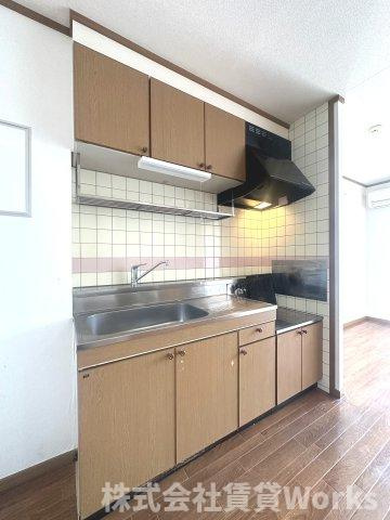 ルシェルブルーのキッチン|お料理しやすいキッチンです