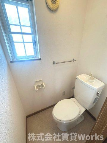 ルシェルブルーのトイレ|落ち着いた色調のトイレです