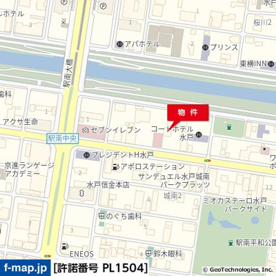 【地図】 | 水戸城南Ｎビル