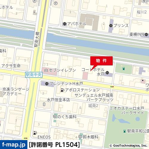 【地図】 | 水戸城南Ｎビル