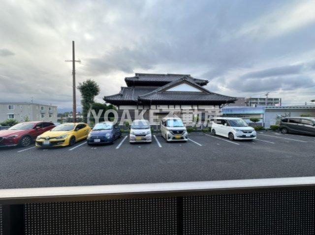 海老名市柏ケ谷のアパートの展望