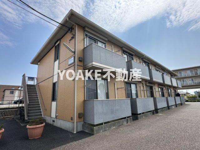 海老名市柏ケ谷のアパートの外観