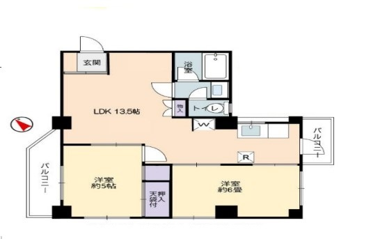 【間取り】 | 城北ハイツ