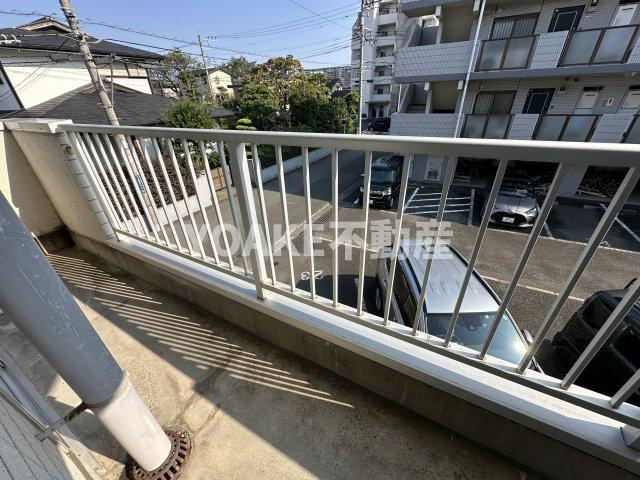 プリンスコートのバルコニー