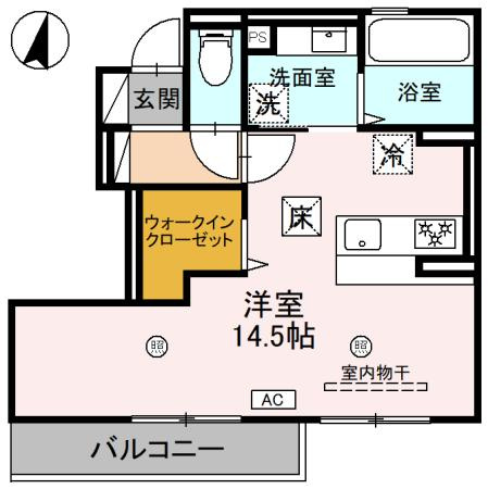 タウンさらⅡの間取り