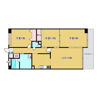 【間取り】 | ライオンズマンション姫路西今宿