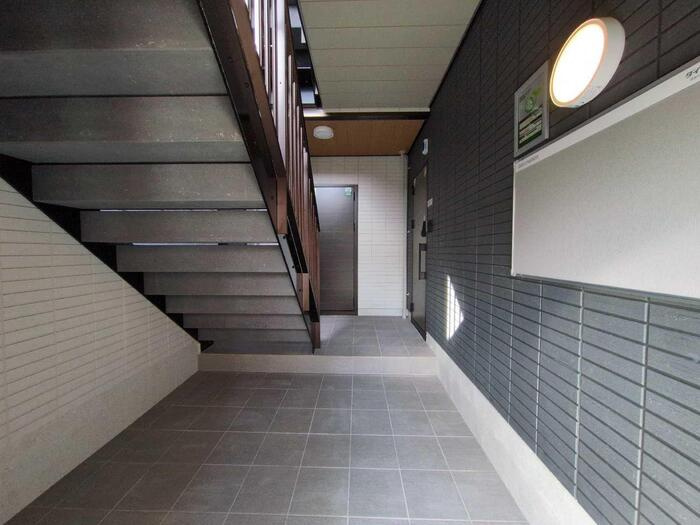 D-PLACE飾磨駅前のエントランス