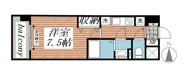 【間取り】 | メゾン・ド・ヴィレ千葉中央