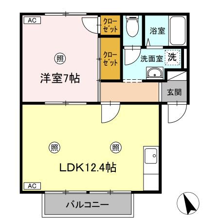 グッドワンの間取り