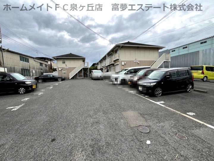 アーバンハイツⅡの駐車場