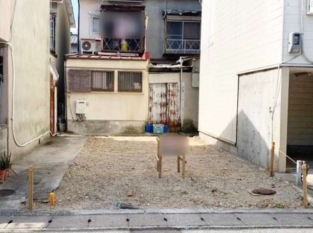 淀美豆町の土地図