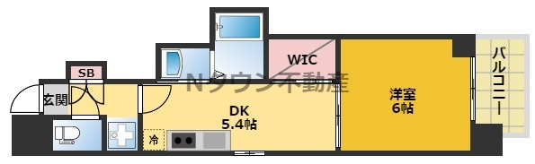 【間取り】 | エステムコート名古屋平安通クチュール | 間取りです。