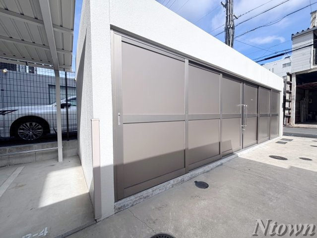 【その他共用部分】 | エステムコート名古屋平安通クチュール | ゴミ捨て場です