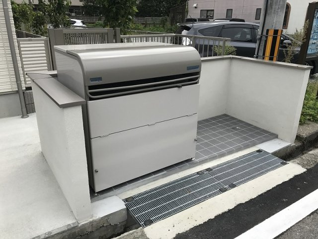 エクラシエ セットのその他共用部分|敷地内ごみ置き場です