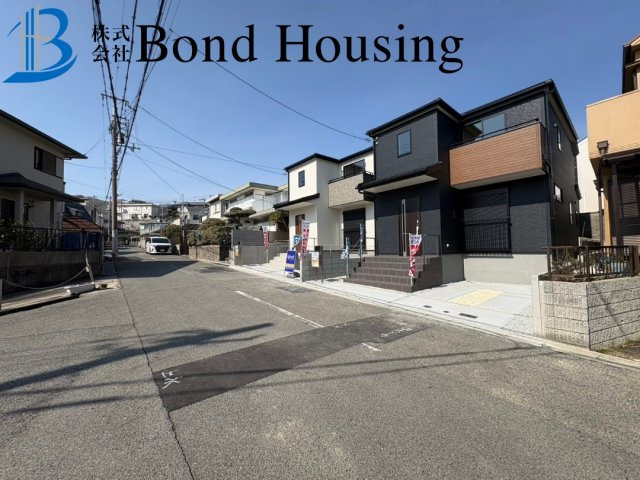 建設性能評価取得済み　神陵台9期全2棟　2号棟の外観