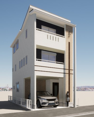 【外観パース】 | カルボシティー厚木市幸町