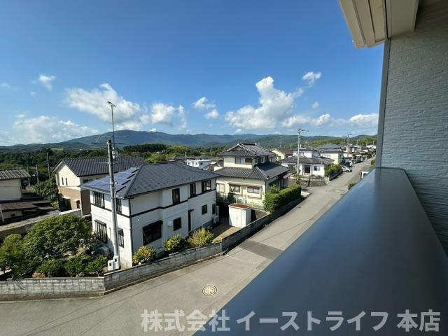 【新築戸建】内郷宮町第4※子育て支援最大80万円※の展望|2号棟写真　インナーバルコニーからの眺望です。