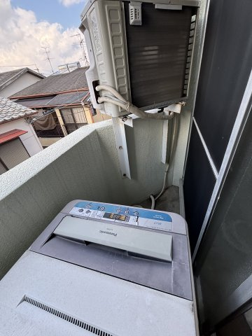 平池マンションのバルコニー