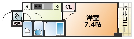 Cion KOBE WESTの間取り