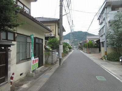 【前面道路含む現地写真】 | 鳥取市上町土地