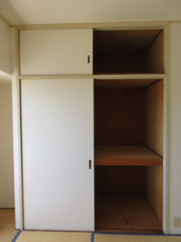 鴨部　鏡川コーポ 　Ａ棟の収納|東側　6.0帖