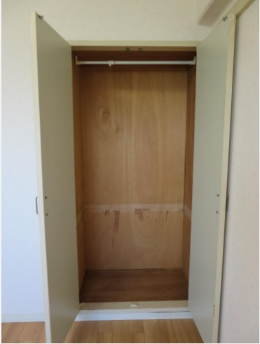 鴨部　鏡川コーポ 　Ａ棟の収納|北側　7.0帖