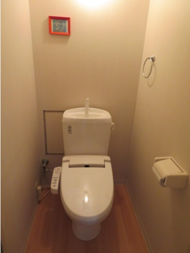 鴨部　鏡川コーポ 　Ａ棟のトイレ