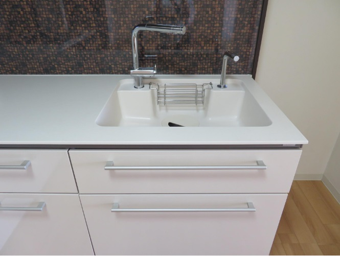 鴨部　鏡川コーポ 　Ａ棟のキッチン