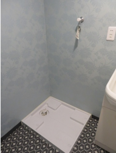 鴨部　鏡川コーポ 　Ａ棟のランドリースペース